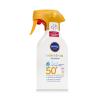 Nivea Sun Babies &amp; Kids Sensitive Protect Spray SPF50+ Preparat do opalania ciała dla dzieci 270 ml