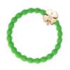 By Eloise London Gold Clover Leaf Gumka do włosów dla kobiet 1 szt Odcień Apple Green