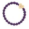 By Eloise London Gold Heart Gumka do włosów dla kobiet 1 szt Odcień Purple