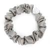 By Eloise London Silk Scrunchie Silver Heart Gumka do włosów dla kobiet 1 szt Odcień Moonlight