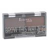 Rimmel London Brow This Way Zestawy i palety do brwi dla kobiet 2,4 g Odcień 002 Medium Brown