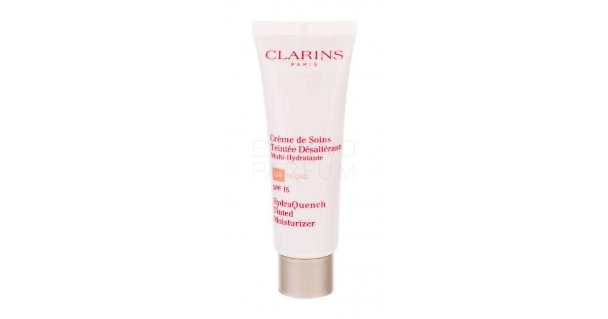 Clarins HydraQuench Tinted Moisturizer Kremy do twarzy na dzień dla