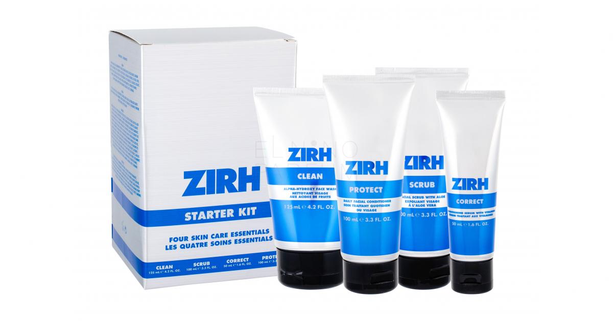ZIRH Clean AlphaHydroxy Face Wash Zestaw Płyn do oczyszczania twarzy