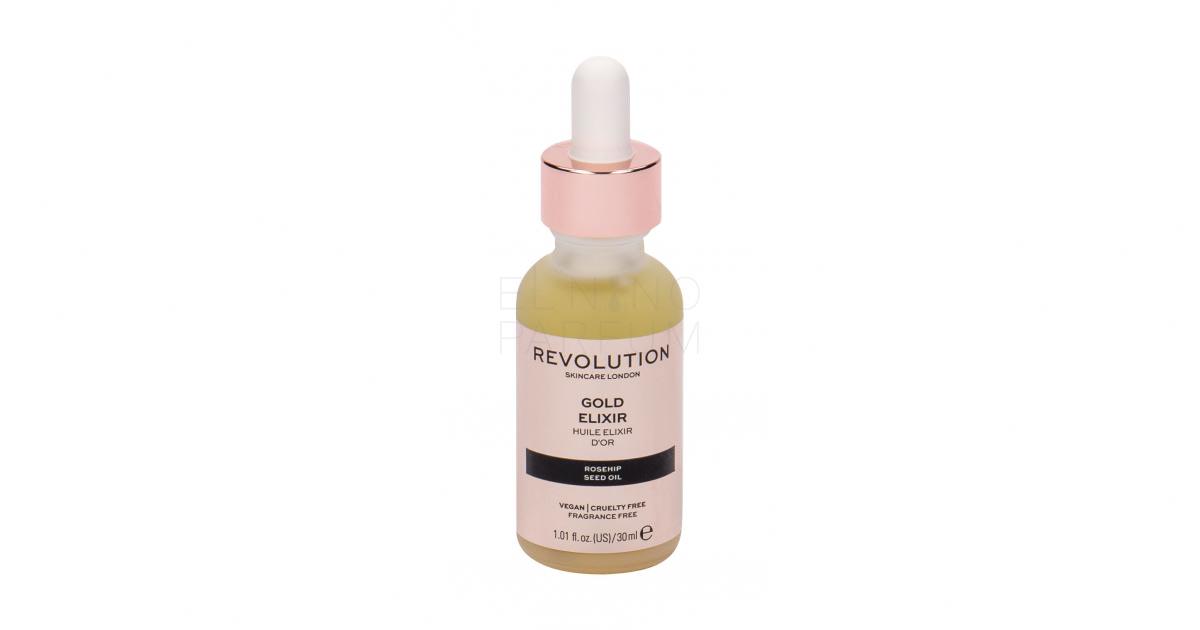 Revolution Skincare Gold Elixir Rosehip Seed Oil Serum do twarzy dla