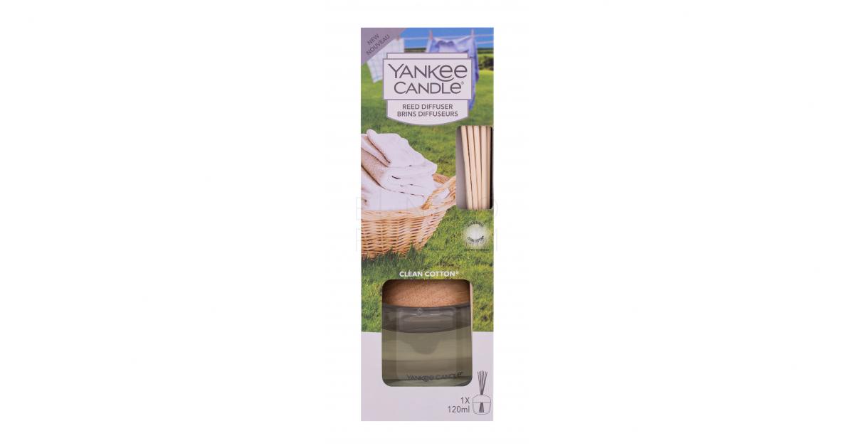 Yankee Candle Clean Cotton Odświeżacz w sprayu i dyfuzorze 120 ml