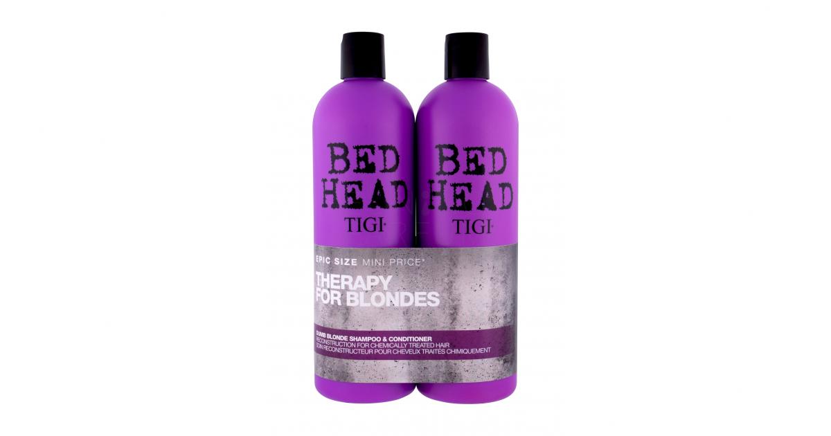 8. TIGI Bed Head Dumb Blonde Purple Toning Shampoo - wide 5