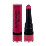 BOURJOIS Paris Rouge Velvet The Lipstick Pomadka dla kobiet 2,4 ml Odcień 03 Hyppink Chic