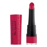 BOURJOIS Paris Rouge Velvet The Lipstick Pomadka dla kobiet 2,4 g Odcień 09 Fuchsia Botté