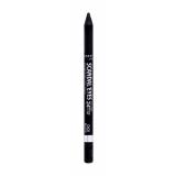 Rimmel London Scandaleyes Kajal 24HR Kredka do oczu dla kobiet 1,3 g Odcień 001 Black