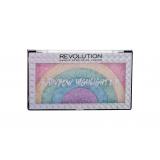 Makeup Revolution London Rainbow Highlighter Rozświetlacz dla kobiet 10 g
