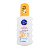 Nivea Sun Sensitive Immediate Protect+ Sun-Allergy SPF50+ Preparat do opalania ciała 200 ml