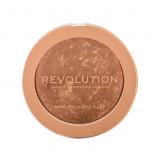 Makeup Revolution London Re-loaded Bronzer dla kobiet 15 g Odcień Long Weekend