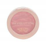 Makeup Revolution London Re-loaded Róż dla kobiet 7,5 g Odcień Rhubarb & Custard