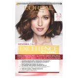 L'Oréal Paris Excellence Creme Triple Protection Farba do włosów dla kobiet 48 ml Odcień 5,3 Natural Light Golden Brown