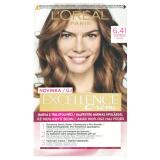 L'Oréal Paris Excellence Creme Triple Protection Farba do włosów dla kobiet 48 ml Odcień 6,41 Natural Hazelnut Brown
