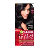 Garnier Color Sensation Farba do włosów dla kobiet 40 ml Odcień 1,0 Ultra Onyx Black