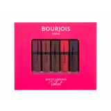 BOURJOIS Paris Rouge Edition Velvet Zestaw dla kobiet Pomadka 7,7 ml + pomadka 7,7 ml 25 Berry Chic + pomadka 7,7 ml 23 Chocolat Corset + pomadka 7,7 ml 33 Brun´croyable + pomadka 7,7 ml Ultra-violette