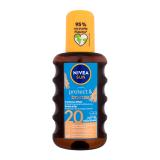 Nivea Sun Protect & Bronze Oil Spray SPF20 Preparat do opalania ciała 200 ml