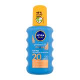 Nivea Sun Protect & Bronze Sun Spray SPF20 Preparat do opalania ciała 200 ml