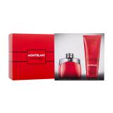 Montblanc Legend Red Zestaw woda perfumowana 50 ml + żel pod prysznic 100 ml