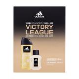 Adidas UEFA Champions League Victory Edition Zestaw woda toaletowa 50 ml + żel pod prysznic 250 ml