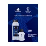 Adidas UEFA Champions League Star Zestaw woda toaletowa 50 ml + żel pod prysznic 250 ml