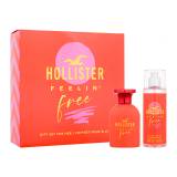 Hollister Feelin' Free Zestaw woda perfumowana 50 ml + mgiełka do ciała 125 ml