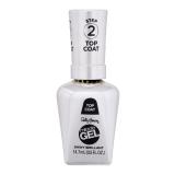 Sally Hansen Miracle Gel Top Coat Lakier do paznokci dla kobiet 14,7 ml Odcień 101 Top Coat