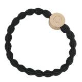 By Eloise London Letter Charms Gold Gumka do włosów 1 szt Odcień C Black