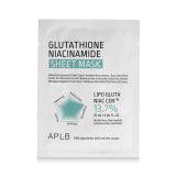 APLB Glutathione Niacinamide Sheet Mask Maseczka do twarzy 25 ml