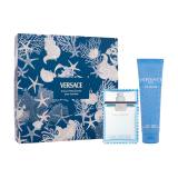 Versace Man Eau Fraiche Zestaw woda toaletowa 100 ml + żel pod prysznic 150 ml