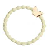 By Eloise London Gold Butterfly Gumka do włosów dla kobiet 1 szt Odcień Melon Yellow