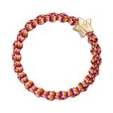 By Eloise London Metallic Gold Star Gumka do włosów dla kobiet 1 szt Odcień Tropicana