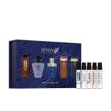 Afnan Discovery Set Zestaw perfumy 9 pm Elixir 2 ml + ekstrakt perfum Rare Reef 2 ml + ekstrakt perfum Historic Sahara 2 ml + EDP Turathi Electric 2 ml + EDP Historic Olmeda 2 ml