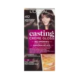 L'Oréal Paris Casting Creme Gloss Farba do włosów dla kobiet 48 ml Odcień 412 Iced Cocoa