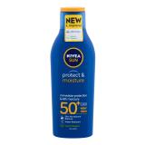 Nivea Sun Protect & Moisture SPF50+ Preparat do opalania ciała 200 ml