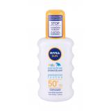 Nivea Sun Kids Protect & Sensitive Sun Spray SPF50+ Preparat do opalania ciała dla dzieci 200 ml