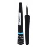 Rimmel London Exaggerate Waterproof Eyeliner dla kobiet 2,5 ml Odcień 003 Black