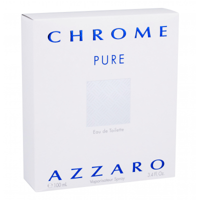 Azzaro Chrome Pure Woda toaletowa dla mężczyzn 100 ml