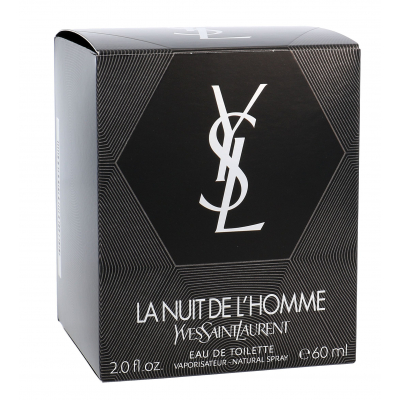 Yves Saint Laurent La Nuit De L&#039;Homme Woda toaletowa dla mężczyzn 60 ml