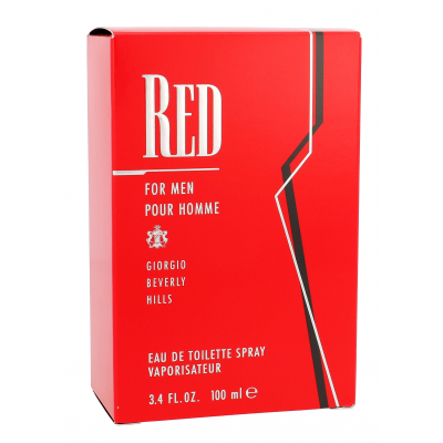 Giorgio Beverly Hills Red For Men Woda toaletowa dla mężczyzn 100 ml