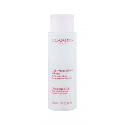 Clarins Cleansing Milk With Alpine Herbs Mleczko do demakijażu dla kobiet 200 ml tester
