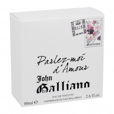 John Galliano Parlez-Moi d´Amour Woda toaletowa dla kobiet 80 ml