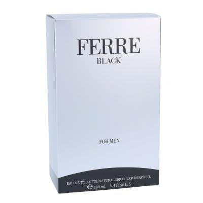 Gianfranco Ferré Ferre Black Woda toaletowa dla mężczyzn 100 ml Uszkodzone pudełko