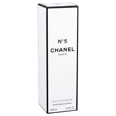 Chanel N°5 Woda toaletowa dla kobiet 100 ml Uszkodzone pudełko