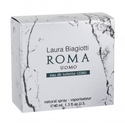 Laura Biagiotti Roma Uomo Cedro Woda toaletowa dla mężczyzn 40 ml