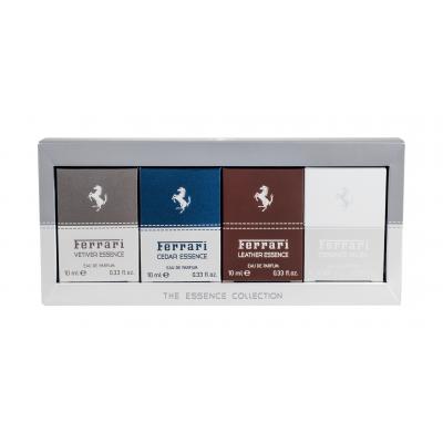 Ferrari Mini Set 1 Zestaw edp Vetiver Essence 10 ml + edp Cedar Essence 10 ml + edp Leather Essence 10 ml + edp Essence Musk 10 ml
