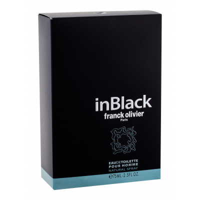 Franck Olivier In Black Woda toaletowa dla mężczyzn 75 ml
