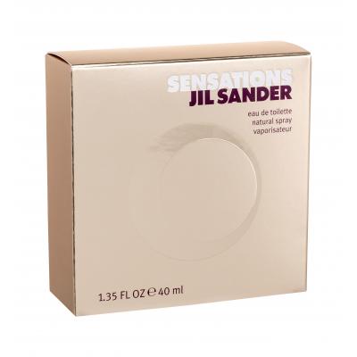 Jil Sander Sensations Woda toaletowa dla kobiet 40 ml Uszkodzone pudełko
