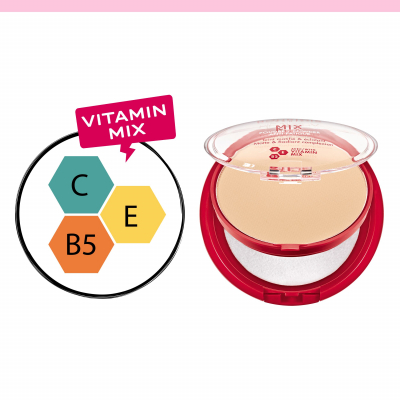 BOURJOIS Paris Healthy Mix Anti-Fatigue Puder dla kobiet 11 g Odcień 01 Vanilla